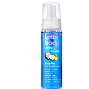 LOTTABODY COCONUT AND SHEA OILS WRAP ME FOAMING MOUSSE
